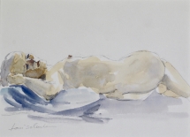 TS 68 Sketch of Casie1, Watercolour, 11x8 - $250