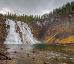 Kinuseo Falls Before Freez Up, Colin Ruxton, $225