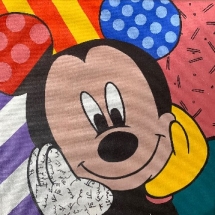 CM 25, Artist's Study Mickey Mouse, by Romero Britto, Acrylic, NFS