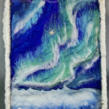 AK-09, North Pole, Aleeta Kent, Concrete and Resin, 8 x 10.5, $120