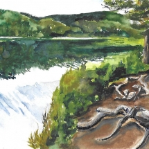 JAB02, Gunderson Meadows, Joanna Balaski, WC, 10x12, $120